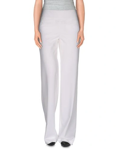 Emporio Armani Casual Trousers In White