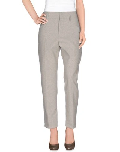 Jil Sander Casual Pants In Light Grey