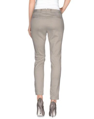 Shop Pt0w Casual Pants In Light Grey