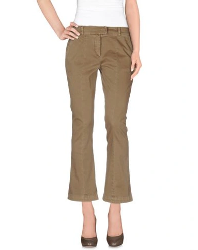 Dondup Casual Trousers In Khaki