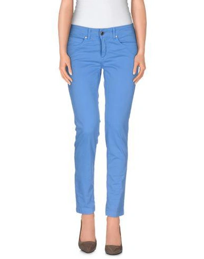 Shop Colmar Originals Casual Pants In Pastel Blue