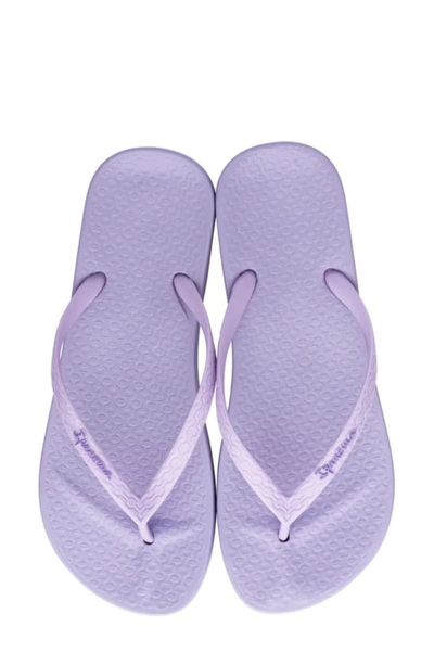 Shop Ipanema Ana Colors Flip Flop In Lilac