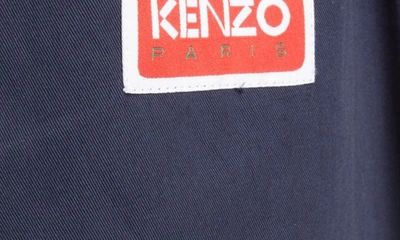 Shop Kenzo Cargo Jogpants In 77 - Midnight Blue
