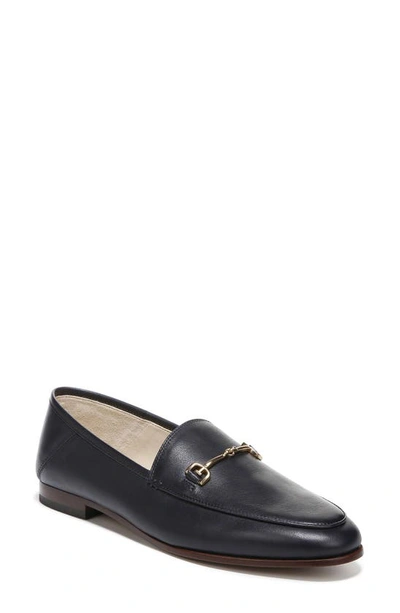 Shop Sam Edelman Loraine Bit Loafer In Baltic Navy Leather