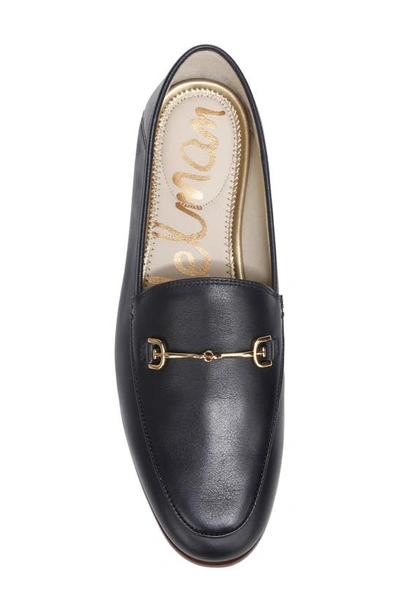 Shop Sam Edelman Loraine Bit Loafer In Baltic Navy Leather