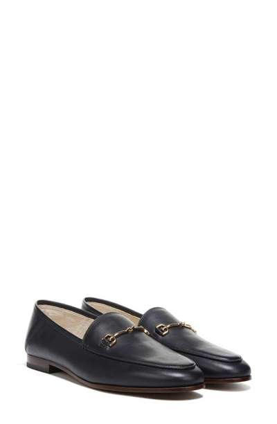 Shop Sam Edelman Loraine Bit Loafer In Baltic Navy Leather