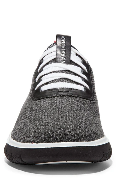 Shop Cole Haan Generation Zerogrand Stitchlite Sneaker In Black/ Gray/ Barbados