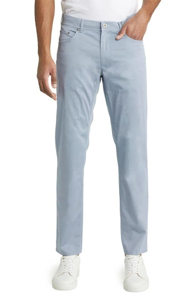 Shop Brax Cooper Microprint Ultralight Five-pocket Pants In Anchor