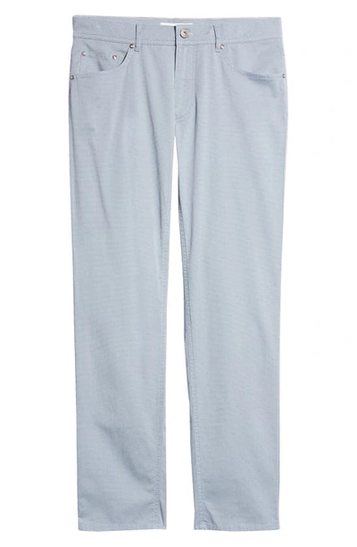Brax Cooper Microprint Ultralight Five-pocket Pants In Anchor