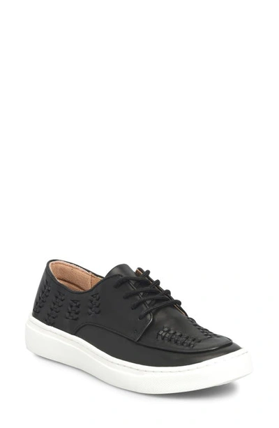 Shop Comfortiva Thayer Apron Toe Sneaker In Black