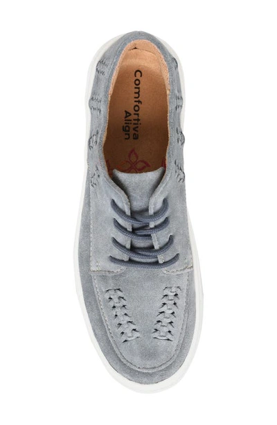 Shop Comfortiva Thayer Apron Toe Sneaker In Denim