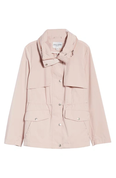 Cole Haan Water Repellent Hooded Parka In Canyon Ros