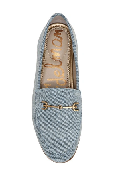 Sam Edelman Loraine Loafer In Montrose Blue