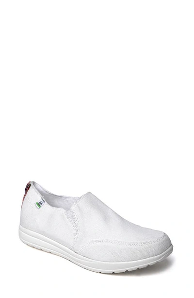 Shop Minnetonka Expanse Slip-on Sneaker In White
