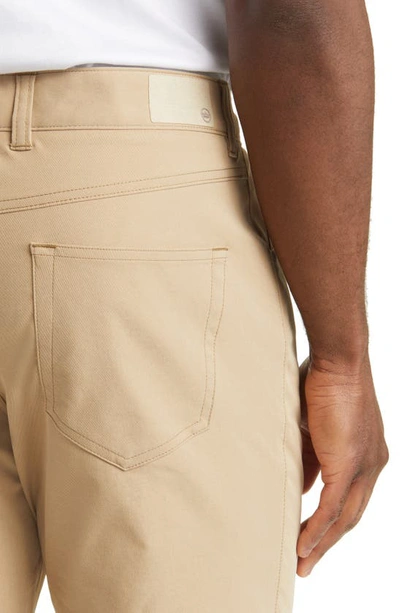 Shop Peter Millar Eb66 Performance Five Pocket Pants In Warm Beige