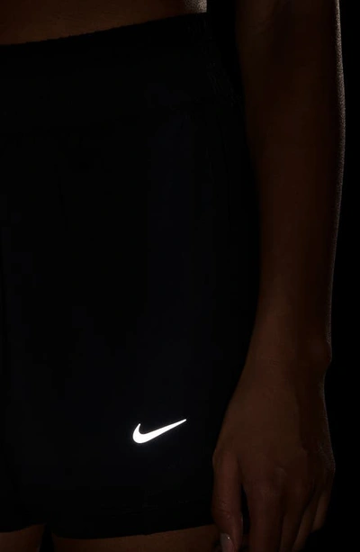 Nike Women's One Dri-fit High-waisted 3" 2-in-1 Shorts In Black