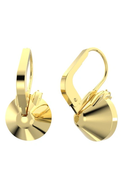Shop Swarovski Bella Crystal Drop Earrings In Gold