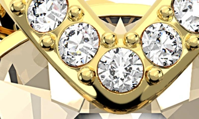 Shop Swarovski Bella Crystal Pendant Necklace In Gold