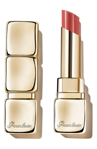 Shop Guerlain Kisskiss Shine Bloom Lipstick Balm In Nude