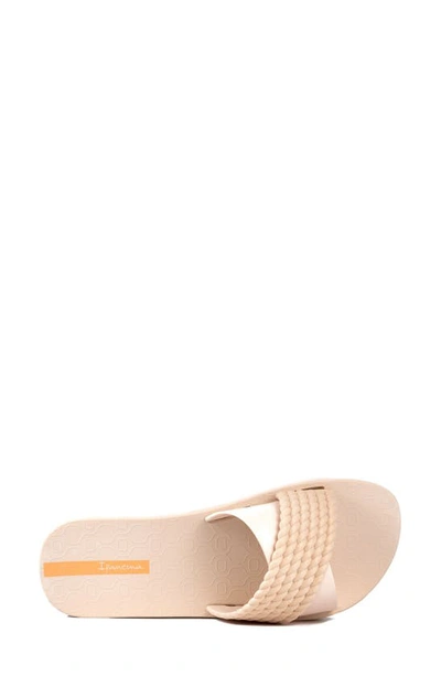 Ipanema Street Ii Slide Sandal In Beige