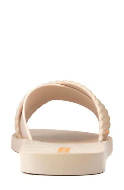 Ipanema Street Ii Slide Sandal In Beige