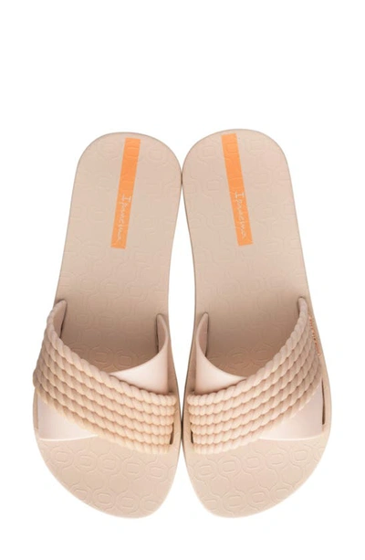 Ipanema Street Ii Slide Sandal In Beige