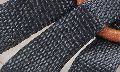 Shop Dolce Vita Maze Espadrille Wedge Sandal In Black Woven