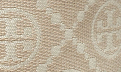 Tory Burch Mini T Monogram Bucket Bag In Ivory