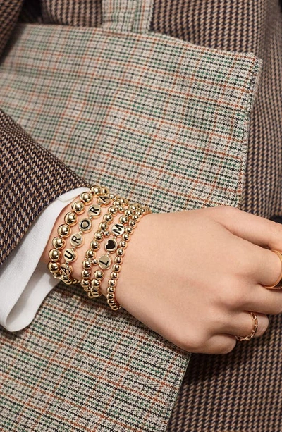 Baublebar Custom Beaded Stretch Bracelet In Black