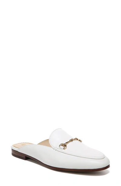 Shop Sam Edelman Linnie Mule In Bright White Leather