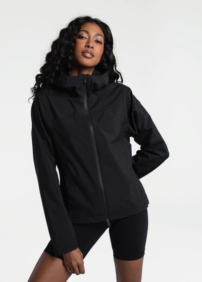 Shop Lole Element Rain Jacket In Black Beauty