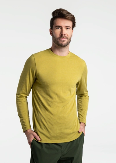 Shop Lole Everyday Long Sleeve In Avocado