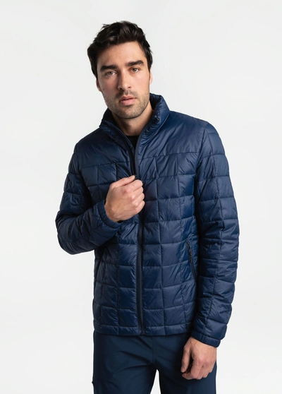 Shop Lole Kaslo Synth Down Jacket In Night Sky