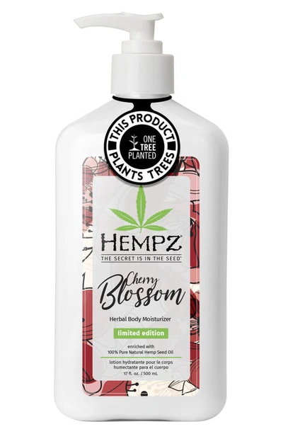 Shop Hempz Limited Edition Cherry Blossom Herbal Body Moisturizer