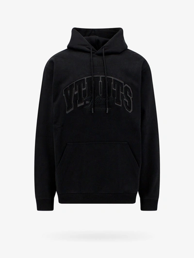 Shop Vtmnts Sweatshirt In Black