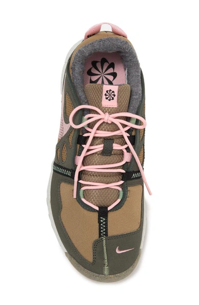 Shop Nike Free Terra Vista Sneaker In Brown Kelp/ Pink/ Sequoia