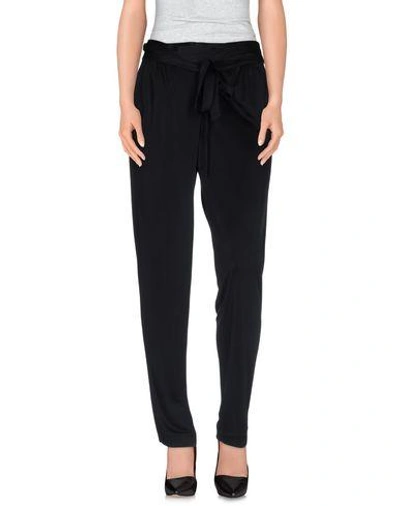 Shop Issa Casual Pants In Black