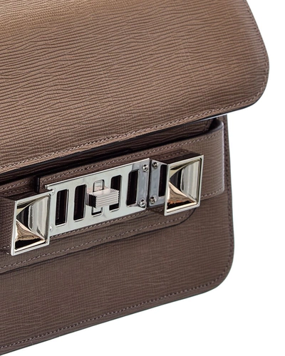 Shop Proenza Schouler Ps11 Mini Classic Leather Shoulder Bag In Brown