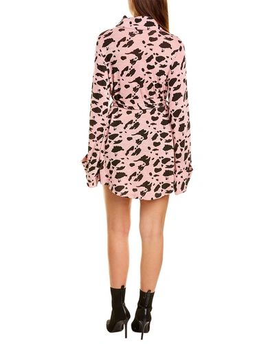 Shop Dnt Cowl Sweaterdress In Pink