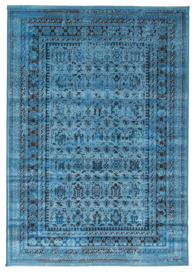 Shop Ecarpet Wilby Rug In Blue