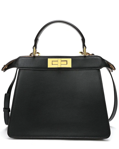 Shop Tiffany & Fred Smooth Nappa Leather Satchel In Black