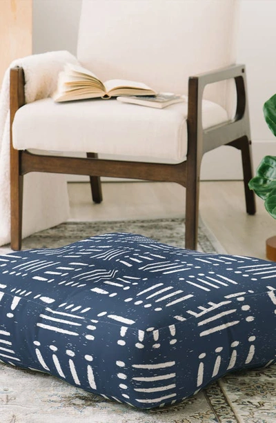 Shop Deny Designs Coastal Studio Mudcloth Classic Floor Pillow In Multi