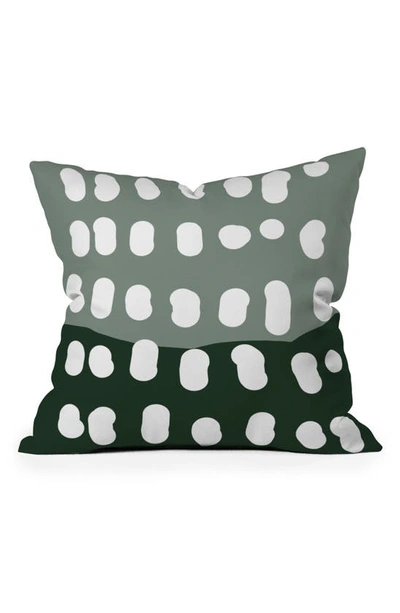 Shop Deny Designs Aleeya Jones Abstract Landscape Throw Pillow In Multi