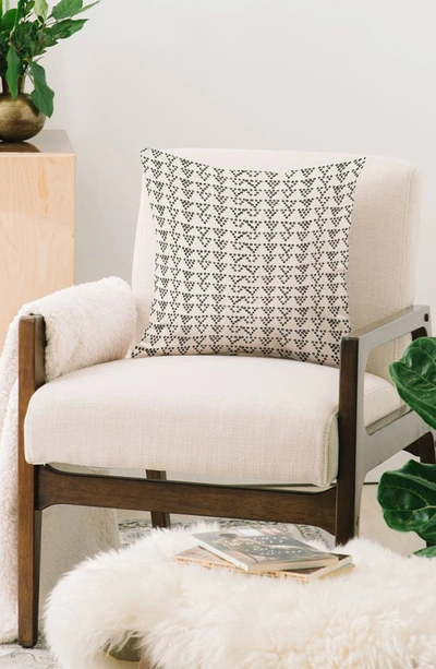 Deny Designs Holli Zollinger Diamond Dot Throw Pillow In Multi