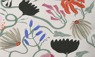 Deny Designs Megan Galante Frances Floral Throw Pillow In Multi
