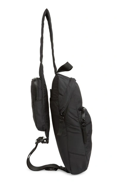 Shop Adidas Originals Essentials 2 Sling Crossbody Bag In Black