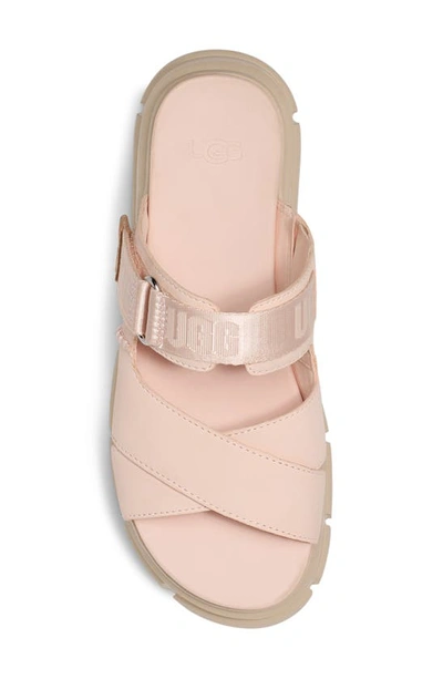 Shop Ugg Ashton Lug Sandal In Rosy Beige