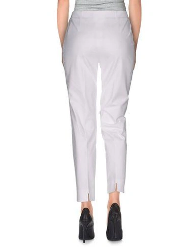 Shop Piazza Sempione Casual Pants In White