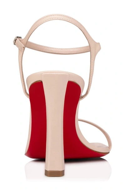 Shop Christian Louboutin Condora Sandal In Leche/ Lin Leche