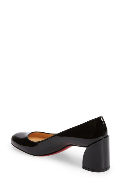 Shop Christian Louboutin Miss Sab Patent Pump In Black